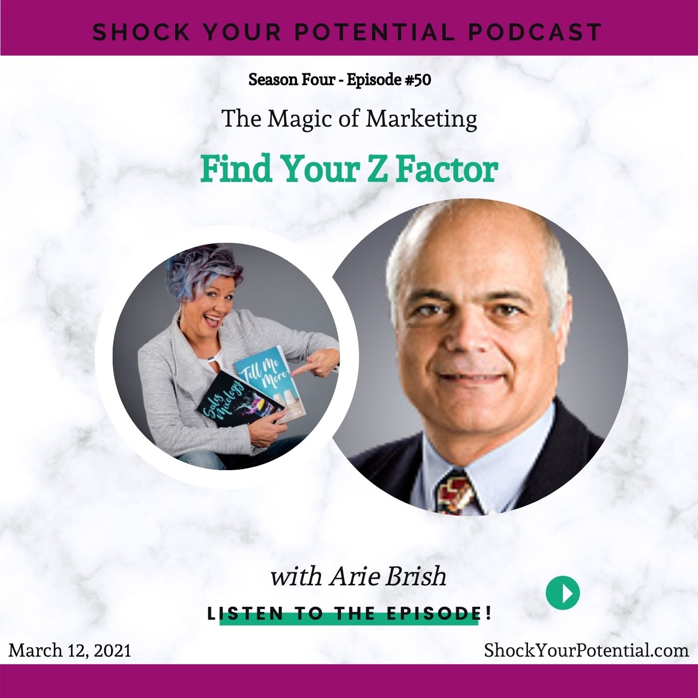Read more about the article Find Your Z Factor – Arie Brish